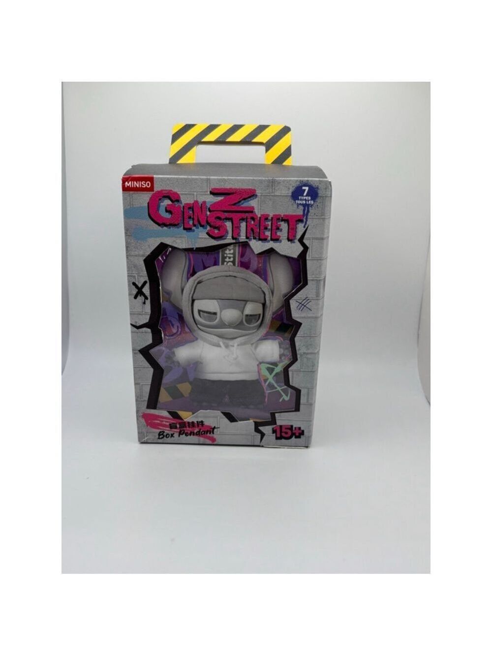 MINISO Stitch Gen Z Street Box Pendant